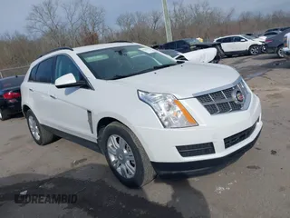2012 Cadillac SRX with VIN 3GYFNGE36CS560586, listed as a IAAI auction lot 41663852 with 170,716 mi miles. Bid and sale history available at carsss.com. Image 1.