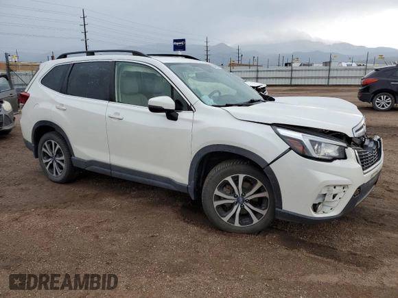 2020 Subaru Forester Limited with VIN JF2SKAUC6LH603815, listed as a Copart auction lot 62422995 with 61,963 mi miles and Salvage title. Bid and sale history available at DreamBid. Image 4.