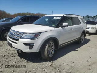 2019 Ford Explorer Limited with VIN 1FM5K8F87KGB26325, listed as a Copart auction lot 53461555 with 138,964 mi miles and Salvage Title. Bid and sale history available at carsss.com. Image 1.