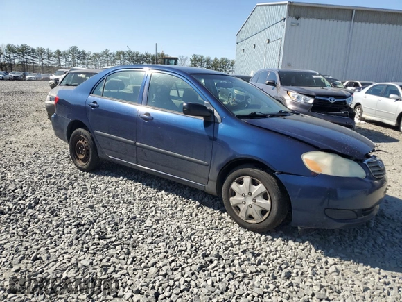 2006 Toyota Corolla CE with VIN 2T1BR32E76C602630, listed as a Copart auction lot 53872375 with 289,517 mi miles and Clean Title. Bid and sale history available at DreamBid. Image 4.