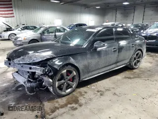 2018 Audi S4 Premium Plus with VIN WAUB4AF42JA097420, listed as a Copart auction lot 45468775 with 75,507 mi miles and Non Repairable. Bid and sale history available at carsss.com. Image 1.