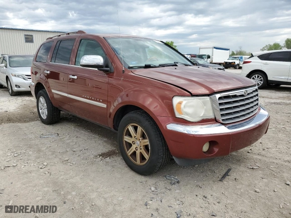 2007 Chrysler Aspen Limited with VIN 1A8HX58217F571370, listed as a Copart auction lot 54401125 with 211,701 mi miles and Clean Title. Bid and sale history available at carsss.com. Image 6.