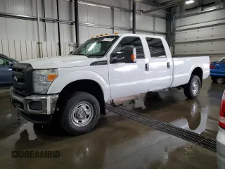 2016 Ford F-250 Lariat with VIN 1FT7W2B62GEB15030, listed as a Copart auction lot 58758775 with 162,431 mi miles and Salvage title. Bid and sale history available at DreamBid. Image 1.