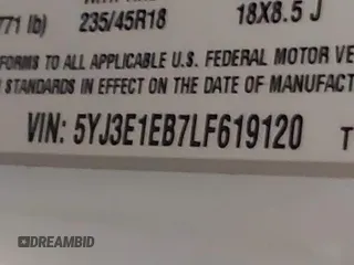 2020 Tesla Model 3 Long Range z VIN 5YJ3E1EB7LF619120, wystawiony jako IAAI lot #41334485 z przebiegiem Nie podano mil oraz . Historia ofert i sprzedaży dostępna na DreamBid. Obrazek 9.