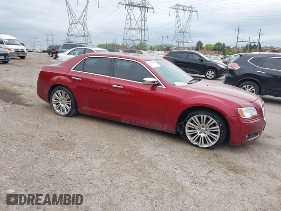 2012 Chrysler 300 with VIN 2C3CCAET0CH232664, listed as a IAAI auction lot 41992955 with 81,789 mi miles. Bid and sale history available at carsss.com. Image 1.