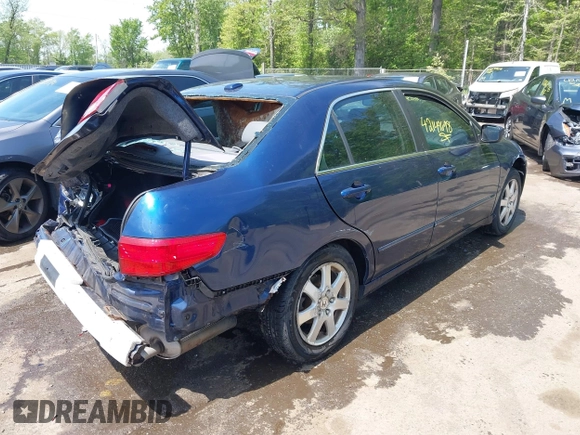 2005 Honda Accord EX-L z VIN 1HGCM665X5A025031, wystawiony jako IAAI lot #42149698 z przebiegiem 216 917 mil mil oraz . Historia ofert i sprzedaży dostępna na DreamBid. Obrazek 4.