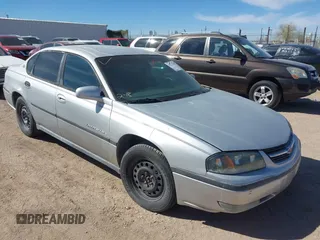2001 Chevrolet Impala with VIN 2G1WF52E019363087, listed as a IAAI auction lot 41621948 with 128,163 mi miles and . Bid and sale history available at DreamBid. Image 1.