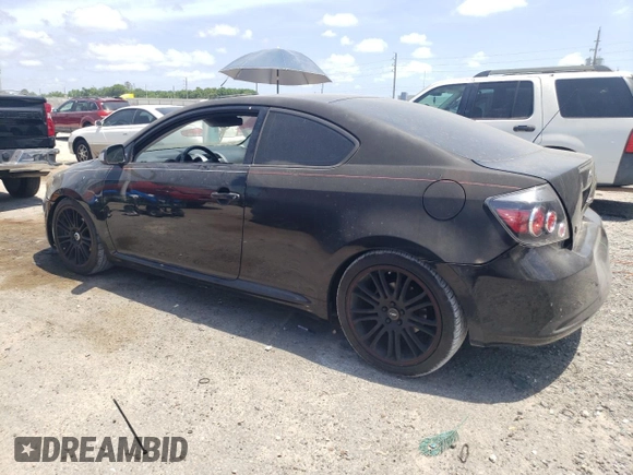 2009 Scion tC with VIN JTKDE167390302286, listed as a Copart auction lot 54697385 with 155,519 mi miles and Salvage Title. Bid and sale history available at carsss.com. Image 2.