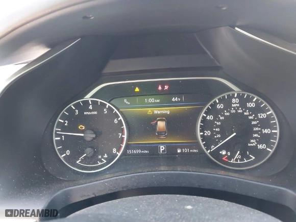 2015 Nissan Murano SL with VIN 5N1AZ2MG7FN237766, listed as a IAAI auction lot 40980798 with 151,699 mi miles. Bid and sale history available at carsss.com. Image 7.