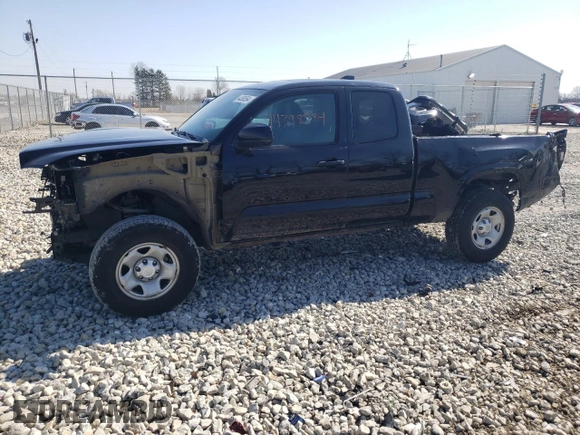 2020 Toyota Tacoma SR z VIN 5TFSX5EN1LX072696, wystawiony jako Copart lot #44398584 z przebiegiem 18 338 mil mil oraz Nie do naprawy • Non repairable. Historia ofert i sprzedaży dostępna na DreamBid. Obrazek 1.