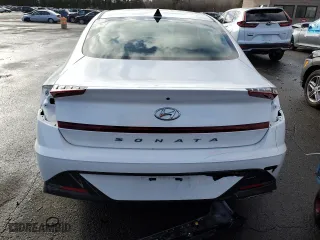 2022 Hyundai Sonata SEL with VIN KMHL64JAXNA218096, listed as a Copart auction lot 42692525 with 47,112 mi miles and Salvage Title. Bid and sale history available at carsss.com. Image 6.