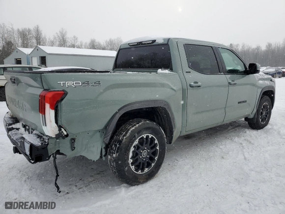 2024 Toyota Tundra 4WD SR5 with VIN 5TFLA5DB0RX221296, listed as a Copart auction lot 89217475 with 732 mi miles and Clean Title. Bid and sale history available at carsss.com. Image 3.