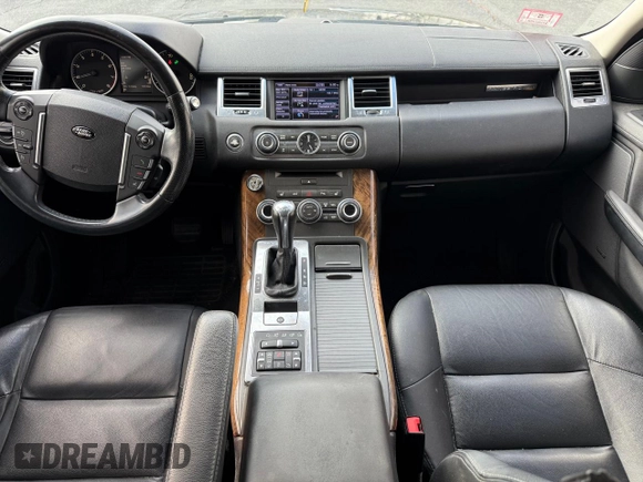 2013 Land Rover Range Rover Sport HSE with VIN SALSF2D45DA770185, listed as a Copart auction lot 54991615 with 104,969 mi miles and Clean Title. Bid and sale history available at carsss.com. Image 9.