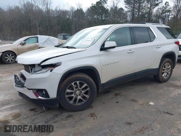 2018 Chevrolet Traverse LT Cloth z VIN 1GNERGKW8JJ279285, wystawiony jako IAAI lot #41795111 z przebiegiem 261 975 mil mil oraz . Historia ofert i sprzedaży dostępna na DreamBid. Obrazek 19.