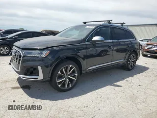 2021 Audi SQ7 Premium Plus z VIN WA1AWBF76MD024878, wystawiony jako Copart lot #57064045 z przebiegiem 65 399 mil mil oraz Tytuł czysty. Historia ofert i sprzedaży dostępna na DreamBid. Obrazek 1.
