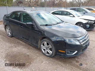 2012 Ford Fusion SPORT with VIN 3FAHP0KC9CR167621, listed as a IAAI auction lot 41872962 with 178,606 mi miles. Bid and sale history available at carsss.com. Image 1.