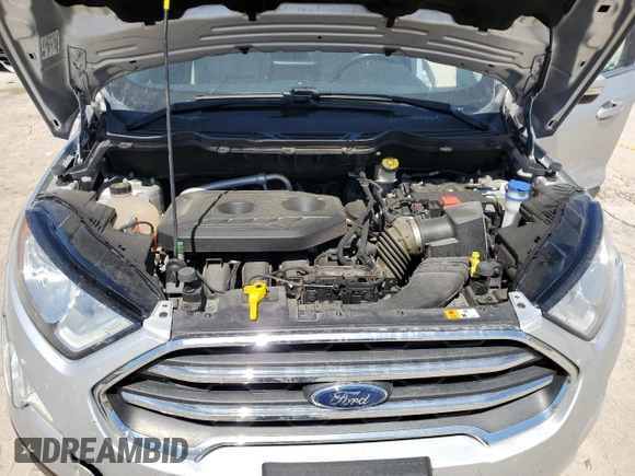 2019 Ford EcoSport Titanium z VIN MAJ6S3KL7KC293853, wystawiony jako Copart lot #70006234 z przebiegiem 65 752 mil mil oraz Szkoda całkowita • Salvage title. Historia ofert i sprzedaży dostępna na DreamBid. Obrazek 11.