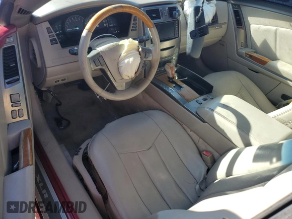 2004 Cadillac XLR z VIN 1G6YV34A945603839, wystawiony jako Copart lot #47592565 z przebiegiem Nie podano mil oraz Szkody całkowita. Historia ofert i sprzedaży dostępna na DreamBid. Obrazek 8.