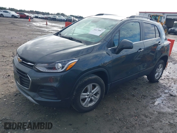 2017 Chevrolet Trax LT with VIN KL7CJPSB4HB167833, listed as a IAAI auction lot 41673007 with 81,333 mi miles. Bid and sale history available at carsss.com. Image 17.