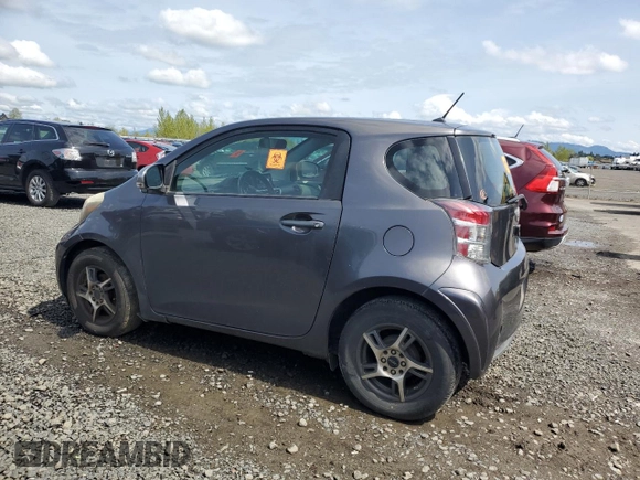 2012 Scion iQ z VIN JTNJJXB05CJ012193, wystawiony jako Copart lot #52180495 z przebiegiem Nie podano mil oraz Szkoda całkowita • Salvage title. Historia ofert i sprzedaży dostępna na DreamBid. Obrazek 2.