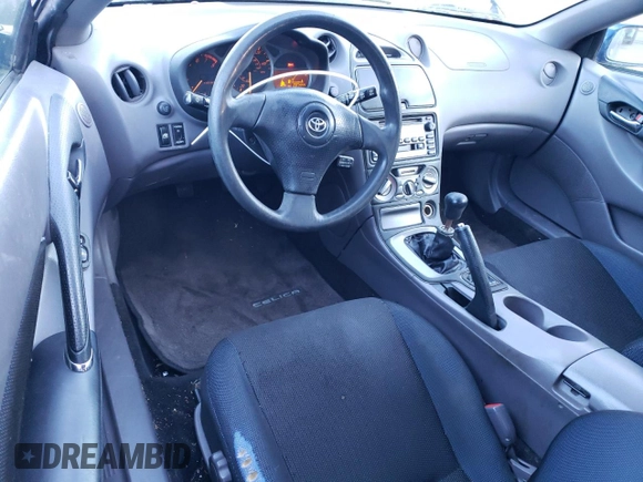 2001 Toyota Celica GT z VIN JTDDR32T510071647, wystawiony jako Copart lot #44465265 z przebiegiem 237 444 mil mil oraz Czysty tytuł • Clean title. Historia ofert i sprzedaży dostępna na DreamBid. Obrazek 8.