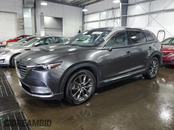 2020 Mazda CX-9 Signature with VIN JM3TCBEY5L0401375, listed as a Copart auction lot 68245914 with 46,875 mi miles and Salvage Title. Bid and sale history available at carsss.com. Image 1.