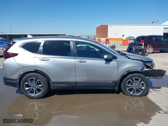 2022 Honda CR-V EX with VIN 2HKRW2H53NH632566, listed as a IAAI auction lot 41666995 with 34,145 mi miles. Bid and sale history available at carsss.com. Image 14.