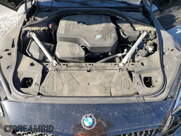 2020 BMW Z4 sDrive30i with VIN WBAHF3C02LWW54463, listed as a Copart auction lot 88969365 with 80,670 mi miles and Salvage Title. Bid and sale history available at carsss.com. Image 11.