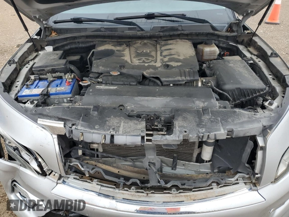 2017 Infiniti QX80 with VIN JN8AZ2NC0H9430079, listed as a Copart auction lot 54515715 with 132,799 mi miles and Salvage title. Bid and sale history available at DreamBid. Image 12.