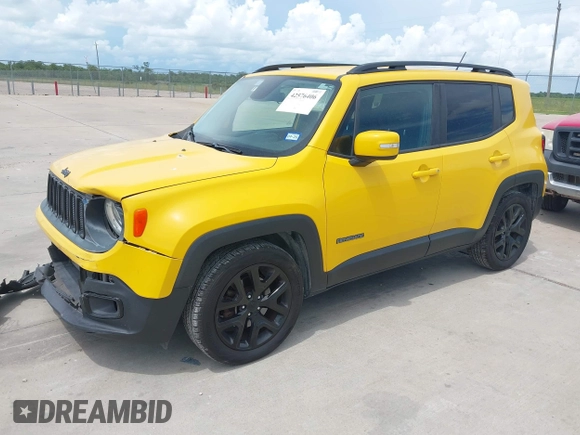 2017 Jeep Renegade Latitude with VIN ZACCJABB9HPG35478, listed as a IAAI auction lot 42576406 with 95,518 mi miles and . Bid and sale history available at DreamBid. Image 17.