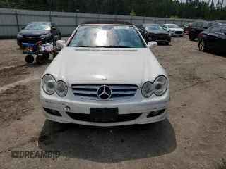 2006 Mercedes-Benz CLK-Class 3.5L with VIN WDBTK56H56F178542, listed as a Copart auction lot 67476684 with 126,404 mi miles and Salvage Title. Bid and sale history available at carsss.com. Image 5.