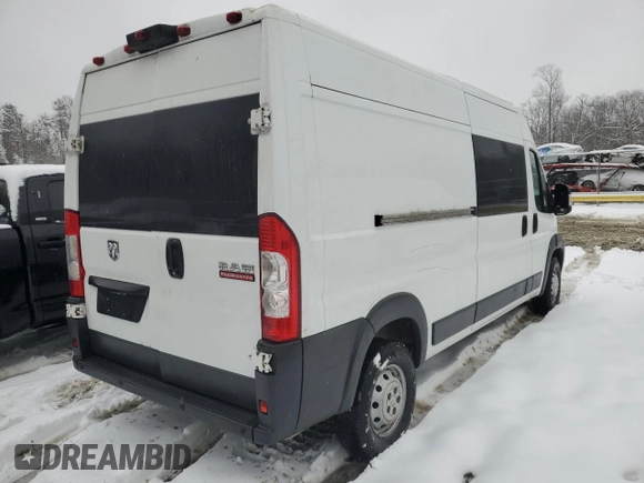 2017 Ram ProMaster Cargo with VIN 3C6TRVDG9HE517606, listed as a Copart auction lot 45267115 with 64,708 mi miles and Clean Title. Bid and sale history available at carsss.com. Image 3.