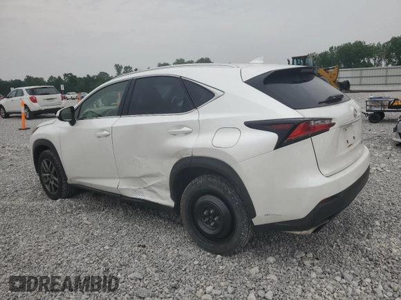 2015 Lexus NX 200t with VIN JTJBARBZ1F2034948, listed as a Copart auction lot 60668105 with 80,749 mi miles and Salvage title. Bid and sale history available at DreamBid. Image 2.