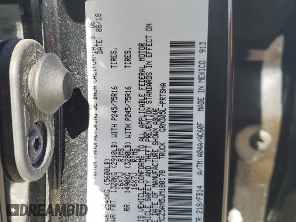 2018 Toyota Tacoma SR with VIN 3TMCZ5AN5JM180178, listed as a Copart auction lot 53676395 with 69,077 mi miles and Salvage Title. Bid and sale history available at carsss.com. Image 12.