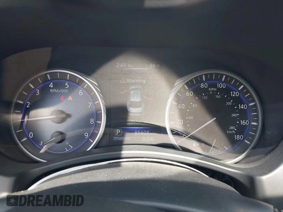 2017 Infiniti Q50 Premium with VIN JN1EV7AP6HM742437, listed as a IAAI auction lot 42018723 with 85,608 mi miles and . Bid and sale history available at DreamBid. Image 7.