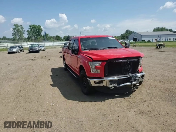 2016 Ford F-150 XLT with VIN 1FTFW1EF6GKF36428, listed as a Copart auction lot 62165295 with 183,424 mi miles and Salvage title. Bid and sale history available at DreamBid. Image 13.