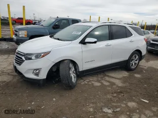 2020 Chevrolet Equinox Premier with VIN 2GNAXNEV4L6238552, listed as a Copart auction lot 46359055 with 99,763 mi miles and Salvage Title. Bid and sale history available at carsss.com. Image 1.