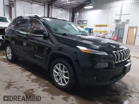 2017 Jeep Cherokee Latitude with VIN 1C4PJMCB1HW536996, listed as a IAAI auction lot 41497354 with 114,166 mi miles and . Bid and sale history available at DreamBid. Image 1.
