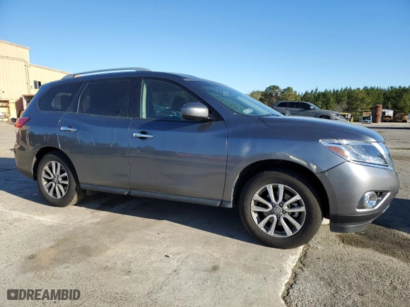 2016 Nissan Pathfinder S with VIN 5N1AR2MN5GC629639, listed as a Copart auction lot 50007035 with 130,771 mi miles and Clean Title. Bid and sale history available at carsss.com. Image 4.