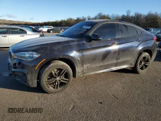 2015 BMW X6 xDrive50i with VIN 5UXKU6C52F0F94480, listed as a Copart auction lot 41539505 with 148,175 mi miles and Salvage Title. Bid and sale history available at carsss.com. Image 1.