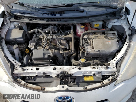 2014 Toyota Prius One with VIN JTDKDTB39E1570523, listed as a Copart auction lot 54186935 with 302,485 mi miles and Non Repairable. Bid and sale history available at DreamBid. Image 11.