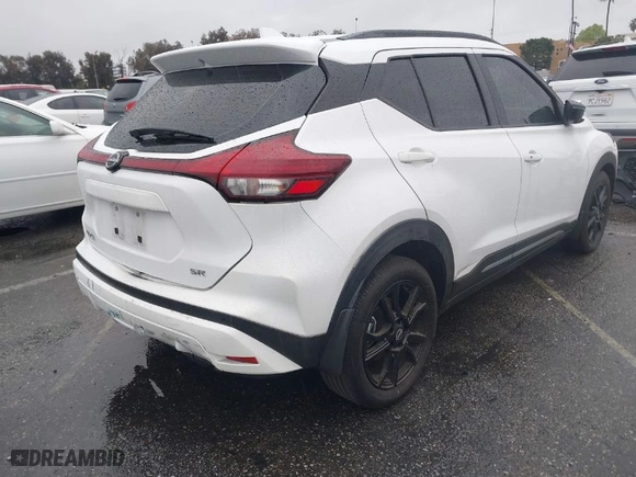 2023 Nissan Kicks SR with VIN 3N1CP5DV9PL507605, listed as a IAAI auction lot 41568494 with 25,724 mi miles. Bid and sale history available at carsss.com. Image 4.