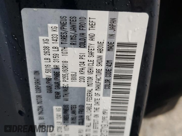 2018 Mazda CX-9 Touring with VIN JM3TCBCY2J0213719, listed as a Copart auction lot 44404045 with 121,517 mi miles and Clean Title. Bid and sale history available at carsss.com. Image 13.