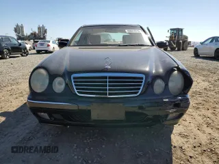 2001 Mercedes-Benz E-Class with VIN WDBJF65J51B386619, listed as a Copart auction lot 46623515 with 108,209 mi miles and Salvage Title. Bid and sale history available at carsss.com. Image 5.