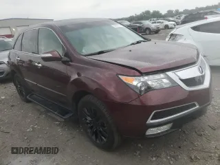 2012 Acura MDX Advance with VIN 2HNYD2H69CH534233, listed as a Copart auction lot 59426515 with 91,902 mi miles and Salvage title. Bid and sale history available at DreamBid. Image 4.