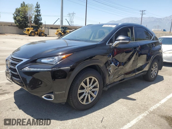 2017 Lexus NX 200t with VIN JTJYARBZXH2065984, listed as a Copart auction lot 61762285 with 131,411 mi miles and Salvage title. Bid and sale history available at DreamBid. Image 1.