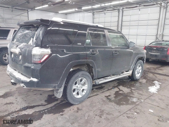 2017 Toyota 4Runner SR5 with VIN JTEBU5JR1H5454808, listed as a IAAI auction lot 41504426 with 88,435 mi miles. Bid and sale history available at carsss.com. Image 4.