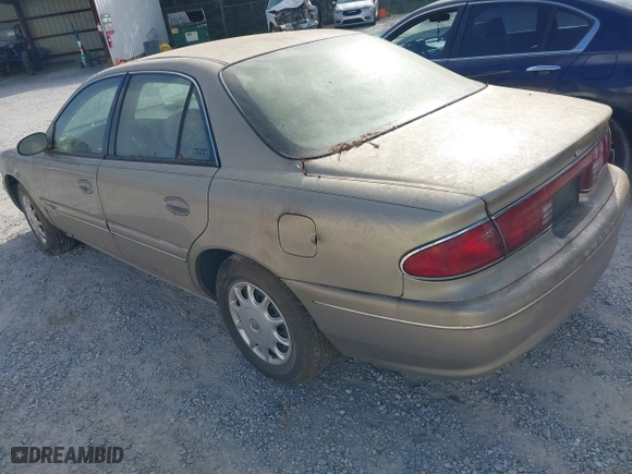 2002 Buick Century Custom with VIN 2G4WS52J321202177, listed as a IAAI auction lot 42096534 with 1 mi miles. Bid and sale history available at carsss.com. Image 3.