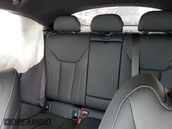 2024 BMW 4 Series 430i xDrive with VIN WBA73AV05RFS27955, listed as a Copart auction lot 59596415 with Not provided miles and Salvage title. Bid and sale history available at DreamBid. Image 10.