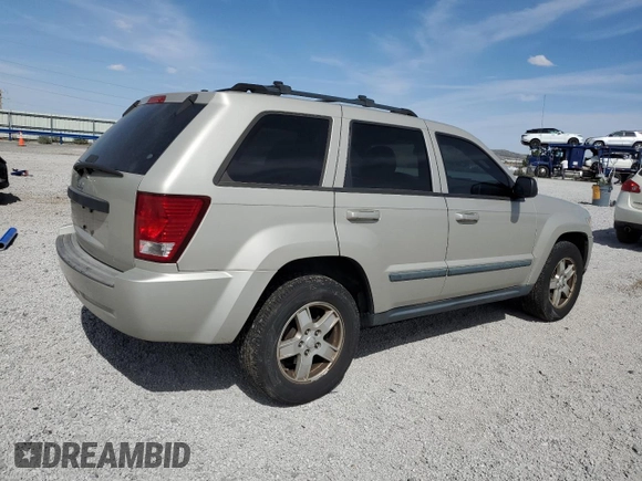 2007 Jeep Grand Cherokee Laredo z VIN 1J8GR48K17C596514, wystawiony jako Copart lot #54404755 z przebiegiem 230 033 mil mil oraz Szkoda całkowita • Salvage title. Historia ofert i sprzedaży dostępna na DreamBid. Obrazek 3.